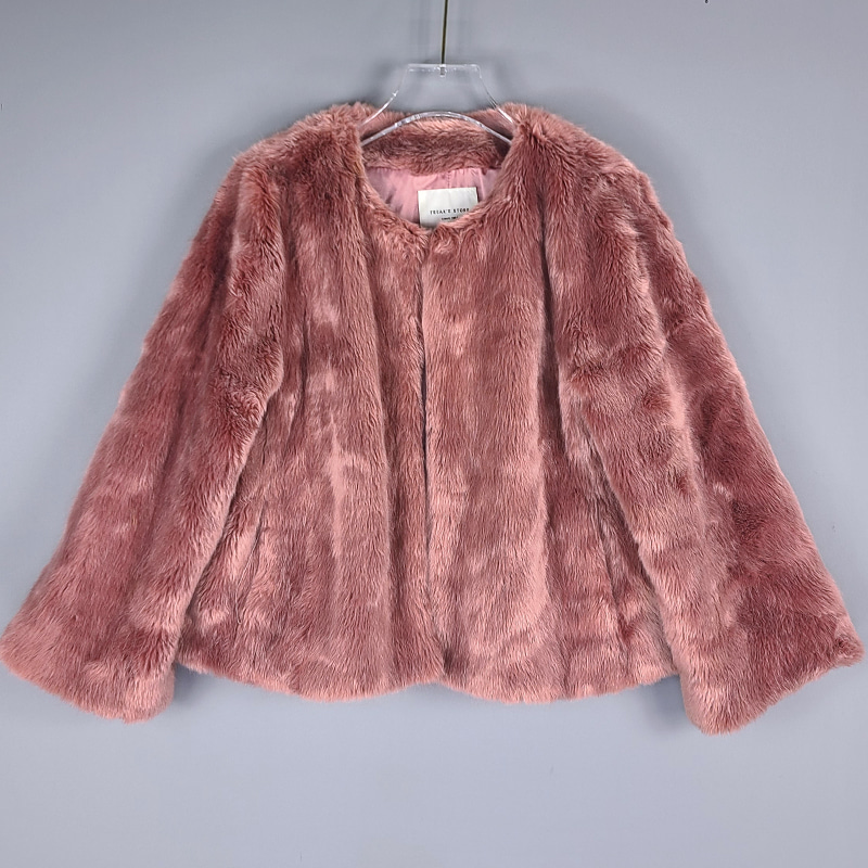 JPB Fur jacket 일본 핑크퍼 밍크자켓 F (중고  빈티지)